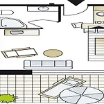 Appartement Elegant Eingerichtete